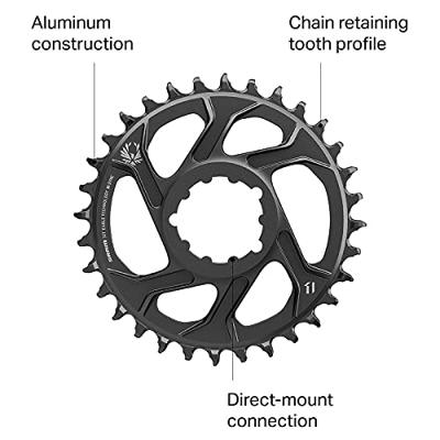 SRAM kettingblad "x-sync 2" chain ring x-sync 2 38t black - thumbnail