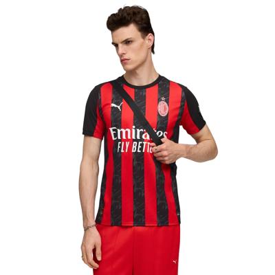 AC Milan Shirt Thuis Senior 2025/2026 - Maat L - Kleur: RoodZwart | Soccerfanshop