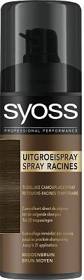 Syoss Uitgroeispray middenbruin 120 Milliliter