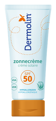 Dermolin Zonnebrandcreme SPF50 75 Milliliter Dermolin Zonnebrandcreme SPF50 75 Milliliter
