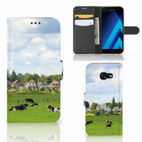 Samsung Galaxy A5 2017 | Telefoonhoesje | Met pasjeshouder | Koeien - thumbnail