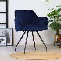 Jesper Home Kushi eetkamerstoel Trouty Tinge slide gold - thumbnail