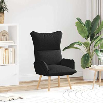 Fauteuil Zwart 69 x 74 x 93 cm Stof