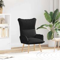 Fauteuil Zwart 69 x 74 x 93 cm Stof - thumbnail