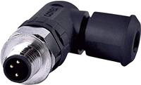 Conec 42-00025 Sensor/actuator connector, niet geassembleerd M8 Aantal polen (sensoren): 3 Stekker, haaks 1 stuk(s) - thumbnail