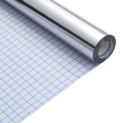 Meubelfolie zelfklevend 90x500 cm PET zilverkleurig Meubelfolie zelfklevend 90x500 cm PET zilverkleurig