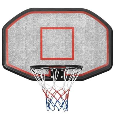 Basketbalbord 109x71x3 cm polyetheen zwart Basketbalbord 109x71x3 cm polyetheen zwart
