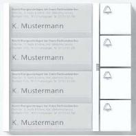 Siedle 200035743-00 Functiemodule voor Accessoires voor deurintercom Zilver - thumbnail