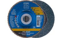 PFERD TOOLS 67769100 PFC 100 Z 120 PSF STEELOX/16,0 Lamellenschijf Diameter 100 mm Boordiameter 16 mm RVS, Staal 10 stuk(s) - thumbnail