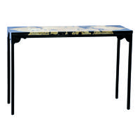 PTMD Sidetable 'Khine' Marmer, 120cm - thumbnail