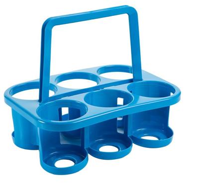 Cti Flessendrager 28 x 32,5 x 23,5 cm - Blauw Cti Flessendrager 28 x 32,5 x 23,5 cm - Blauw