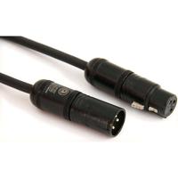 D'Addario AMSM25 American Stage XLR microfoonkabel 7.5m zwart - thumbnail