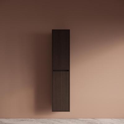 Douchecabine Sanivo Vigo Met Vast Paneel Helder Glas Met Montagesets Mat Zwart