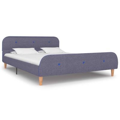 Bedframe zonder matras 135x190 cm lichtgrijs Bedframe zonder matras 135x190 cm lichtgrijs