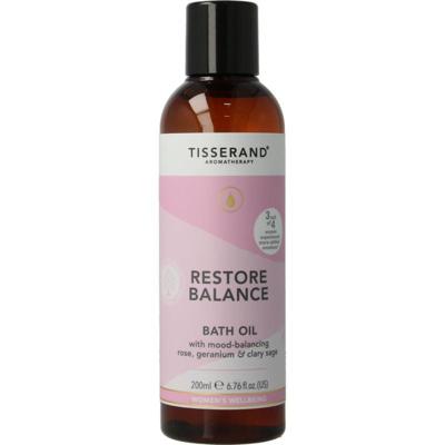 Tisserand Bath oil restore balance 200 Milliliter Tisserand Bath oil restore balance 200 Milliliter
