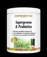 Golden Naturals Supergreens & Probiotica Poeder - thumbnail