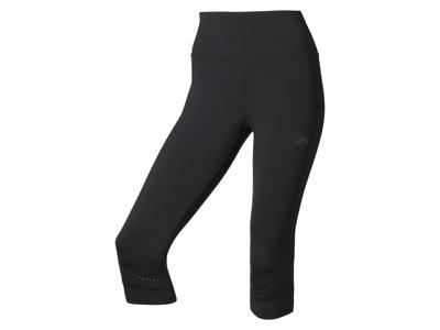 CRIVIT Dames sportlegging (Zwart, XS (32/34))