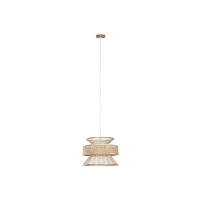 Plafondlamp Home ESPRIT Bruin Bamboe 50 W 40 x 40 x 30 cm