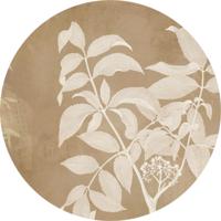 Komar Le Jardin; Komar Dots Behangcirkel Blooming Branch - D1-096 - thumbnail
