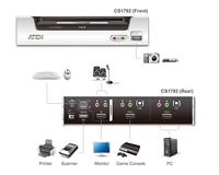 KVM switch Aten CS1792-AT-G - thumbnail