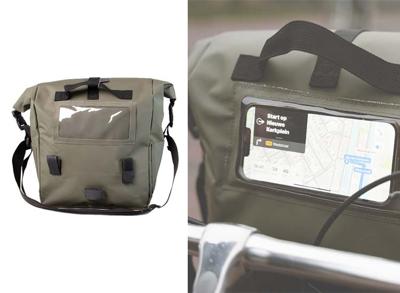 Norländer Tarpaulin Stuur Fietstas - Groen