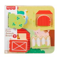 Babyspeeltje Mattel 20 x 20 x 1,91 cm dieren - thumbnail