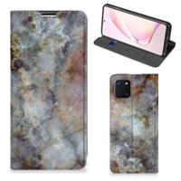 Samsung Galaxy Note 10 Lite | Standcase | Marmer Grijs - thumbnail