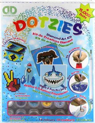 Megapack Dotzies 6-delig: blue (DTZ10.002)