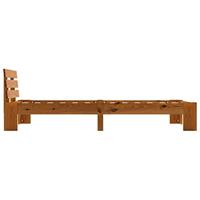 Bedframe massief grenenhout honingbruin 90x200 cm - thumbnail