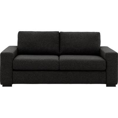 Goossens Bank Lucca grijs, stof, 2,5-zits, stijlvol landelijk