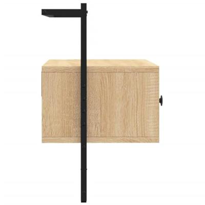 Tv-meubel wandgemonteerd 60,5x30x51 cm hout sonoma eikenkleurig Tv-meubel wandgemonteerd 60,5x30x51 cm hout sonoma eikenkleurig