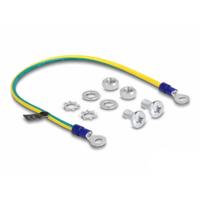 Delock 66866 19 inch Aardingskit voor patchkast Blauw, Geel - thumbnail