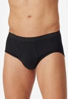 Schiesser 2-pack heren Classic slip met gulp - Wit katoenen heren slip met voorsluiting - thumbnail