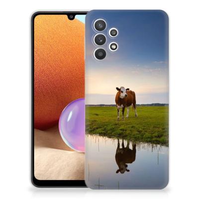 Samsung Galaxy A32 4G | A32 5G Enterprise Editie | TPU Hoesje | Koe Samsung Galaxy A32 4G | A32 5G Enterprise Editie | TPU Hoesje | Koe