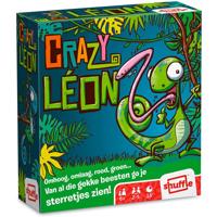 Shuffle kaartspel Crazy Leon junior karton 55 kaarten - thumbnail