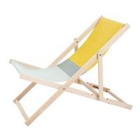 Weltevree Beach Chair Strandstoel Groen/Geel - thumbnail
