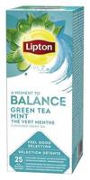 Thee lipton balance green tea mint 25x1.5gr - thumbnail