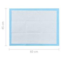 VidaXL Huisdierentrainingsdoekjes 400 st 60x45 cm nonwoven stof - thumbnail
