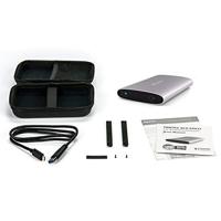 Fantec ALU-25U31 HDD behuizing 2,5 USB-C - thumbnail