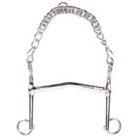 HS Dressuurstang HO 7cm 12mm zilver maat:12,5 - thumbnail