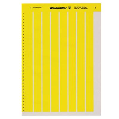 Weidmüller 1686391687 LM MT300 25,4X12,7 GE Labelprinter Montagemethode: Plakken Markeringsvlak: 127 x 254 mm Geel Aantal markeringen: 1470 10 stuk(s) Weidmüller 1686391687 LM MT300 25,4X12,7 GE Labelprinter Montagemethode: Plakken Markeringsvlak: 127 x 254 mm Geel Aantal markeringen: 1470 10 stuk(s)