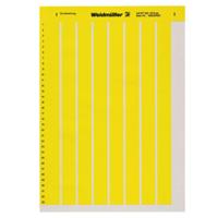 Weidmüller 1686391687 LM MT300 25,4X12,7 GE Labelprinter Montagemethode: Plakken Markeringsvlak: 127 x 254 mm Geel Aantal markeringen: 1470 10 stuk(s) - thumbnail
