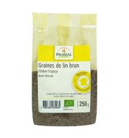 Primeal Lijnzaad bruin bio 250 Gram - thumbnail