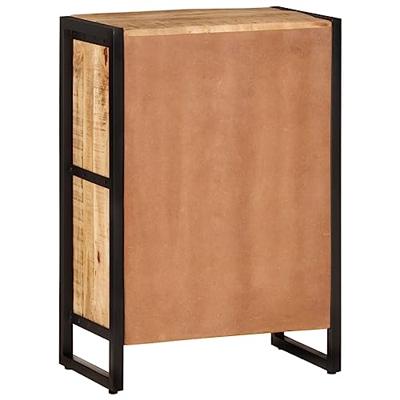 Wijnrek voor 16 flessen massief mangohout