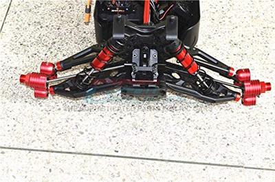 GPM Racing Aluminium Front Knuckle Arms, Zwart- Arrma Kraton 8S