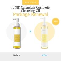 IUNIK Calendula Complete Cleansing Oil 200 ml Make-up verwijderaar en reiniger - thumbnail
