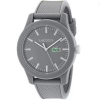 Lacoste horlogeband 2010767 / LC-79-1-47-2791 Rubber Grijs 21mm - thumbnail