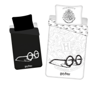 Harry Potter Dekbedovertrek Glasses glow in the dark - 140 x 200 cm - 70 x 90 cm - thumbnail