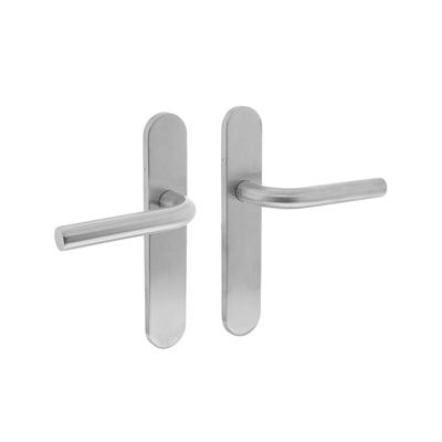 Intersteel Deurkruk Recht op blind schild - RVS