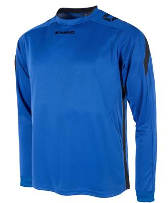 Stanno 411003 Drive Match Shirt LS - Royal-Black - S